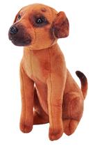Bicho de pelúcia Wild Republic Rescue Dog Mutt com som de 14 cm