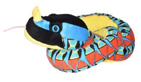 Bicho de pelúcia Wild Republic Rhino Viper Snake 137 cm para crianças Bicho de pelúcia Wild Republic Rhino Viper Snake 137 cm para crianças