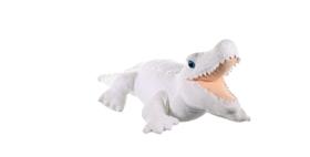 Bicho de pelúcia Wild Republic White Alligator Cuddlekins 30cm