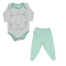 Bicho Molhado Conjunto Body e Calca Tigrinho Tiffany