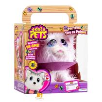 Bicho Ursinho De Pelúcia Adota Pets Com Acessórios Snow Multikids Bicho Ursinho De Pelúcia Adota Pets Com Acessórios Snow Multikids