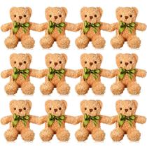 Bichos de pelúcia Hydren Bear 25 cm, marrom claro, pacote com 12 Bichos de pelúcia Hydren Bear 25 cm, marrom claro, pacote com 12
