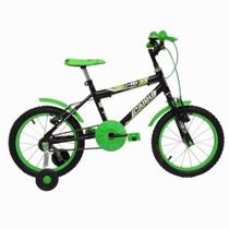 Bicicleta 16 Mtb Reb Mascuçina C-16 Preto/verde