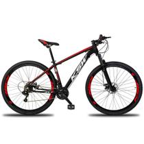 Bicicleta 21v Ksw XLT Câmbios Shimano Freio a Disco HIDRÁULICO aro 29