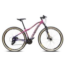 Bicicleta 24 velocidades Aro 29 Drais Chillout Shimano Tourney Freio Hidráulico Trava Guidão