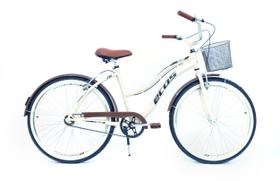 Bicicleta 26 Beach Caiçara Praiana Retro 100% Aluminio Inox