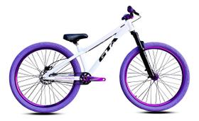 Bicicleta 26 Gta Gravity Freio Hidraulico Shimano Cubo k7 Barulhento Garfo Com Trava Pneu Flame Roxo