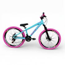 Bicicleta 26 Gta Rebel 21v Freeride Downhill Aros Vmaxx Freio a Disco Pneu Flame Bicicleta 26 Gta Rebel 21v Freeride Downhill Aros Vmaxx Freio a Disco Pneu Flame