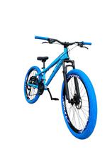 Bicicleta 26 Gta Rebel Freeride Cor Azul 21v Freio a Disco Rodas Vmaxx Pneu Flame Azul