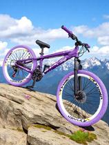 Bicicleta 26 Gta Rebel Freeride Cor Roxo 21v Freio a Disco Rodas Vmaxx Pneu Flame Roxo