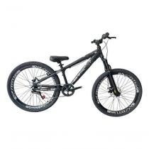 Bicicleta 26 Gta Rebel Freeride Downhill Single Aro Vmaxx Freio A Disco Pneu Flame - Preto Bicicleta 26 Gta Rebel Freeride Downhill Single Aro Vmaxx Freio A Disco Pneu Flame - Preto