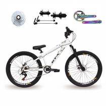 Bicicleta 26 Gta Rebel Freeride Single 8v Cubo Barulhento Rodas Vmaxx Freio a Disco Pneu Flame