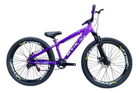 Bicicleta 26 Gta Rebel Freeride Single Aro Vmaxx Freio a Disco Pneu Flame Preto