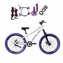 Bicicleta 26 Gta Rebel Freeride Single Cubo k7 Barulhento Freio Hidráulico Aros Vmaxx Pneu Flame Bicicleta 26 Gta Rebel Freeride Single Cubo k7 Barulhento Freio Hidráulico Aros Vmaxx Pneu Flame