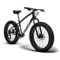 Bicicleta 26 GTS M1 Fat Bike Freio Hidráulico 8v Shimano Altus Suporta até 140 kg I-Vtec BIG FAT Bicicleta 26 GTS M1 Fat Bike Freio Hidráulico 8v Shimano Altus Suporta até 140 kg I-Vtec BIG FAT
