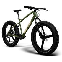 Bicicleta 26 Gts M1 Fat Bike Freio Hidráulico Mx9 I-vtec Magnésio