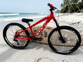 Bicicleta 26 Rebel Gta Single Freeride Freio a Disco Aro Vmaxx Pneu Flame Preto Bicicleta 26 Rebel Gta Single Freeride Freio a Disco Aro Vmaxx Pneu Flame Preto