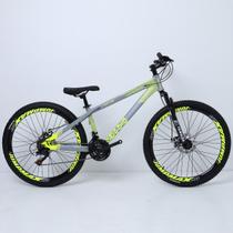 Bicicleta 26 viking x freio a disco 21v shimano