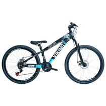 Bicicleta 26 vikingx 21v index - tuff x-25 - preto/azul Bicicleta 26 vikingx 21v index - tuff x-25 - preto/azul