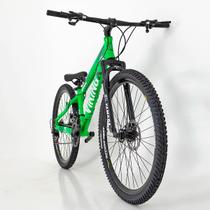 Bicicleta 26 vikingx 21v index - tuff x-25 - verde