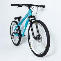 Bicicleta 26 vikingx 21v shimano - tuff x-35 - azul claro