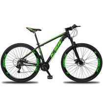 Bicicleta 27 Velocidades KSW Aro 29 Câmbio Shimano Freio Hidráulico Roda Livre