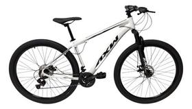 Bicicleta 29 Axw Shimano Freio A Disco 21v Suspensão E Led