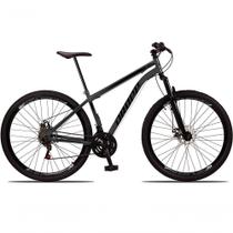 Bicicleta 29 Dropp Sport Aço 21M Grafite+preto Bicicleta 29 Dropp Sport Aço 21M Grafite+preto