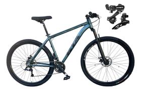 Bicicleta 29 Gta StartCâmbios Shimano Freio A Disco 21v Garfo Suspensão Mtb Bicicleta 29 Gta StartCâmbios Shimano Freio A Disco 21v Garfo Suspensão Mtb