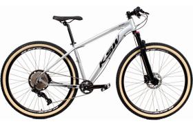 Bicicleta 29 Ksw Xlt 12v Freios Hidráulicos 1x12v Trava No Ombro Pneu Bege - Branca