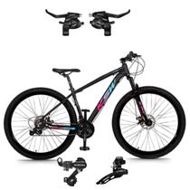 Bicicleta 29 Ksw Xlt 21v Freio A Disco Unissex Cambios e Trocadores Shimano Trilhas
