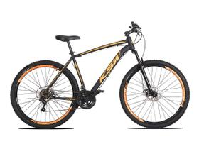 Bicicleta 29 KSW XLT 21V Shimano Freio a Disco e Trava
