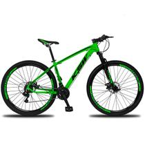 Bicicleta 29 KSW XLT 24 Marchas Freio a Disco Alumínio MTB Suspensão Dianteira