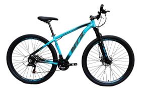 Bicicleta 29 Ntz 21v Shimano Suspensão Trava Cubo Rolamentoo