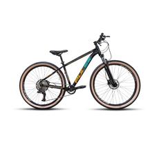 Bicicleta 29 Pulse Cambio Absolute 1x12 Freio Disco Hidralio Cubo K7 Preto/Laran/Verde Ccqua