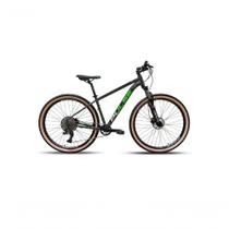 Bicicleta 29 Pulse Cambio Absolute 1x12 Freio Disco Hidraulico Cubo K7 Grafite/ades Verde Branco Bicicleta 29 Pulse Cambio Absolute 1x12 Freio Disco Hidraulico Cubo K7 Grafite/ades Verde Branco
