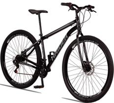 Bicicleta 29 Raider Sport Aço 21 Marchas Freio a Disco