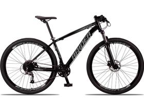 Bicicleta 29 Raider Z3X Pro 24V Câmbios Shimano Tourney Cubo K7 Freio Hidráulico Suspensão Trava
