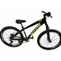Bicicleta 4trix Freeride Mountain Bike Aro 26 Quadro Alumínio 21 Marchas Gios