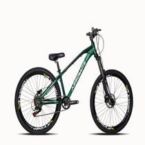 Bicicleta Absolute Brutus Aro 26 1x8 Cassete Freio Hidráulico Verde