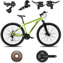 Bicicleta Absolute Nero 5 Aro 29 21v Alumínio Freio Disco Suspensão Conjunto Shimano MTB