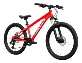 Bicicleta Absolute Nero Jr Aro24 Alumínio 7v Susp Bicicleta Absolute Nero Jr Aro24 Alumínio 7v Susp