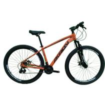 Bicicleta Akron Kiron 29 21 V Disco Laranja Fosco Tam 17 Bicicleta Akron Kiron 29 21 V Disco Laranja Fosco Tam 17