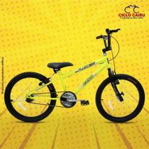 Bicicleta amarela aro 24