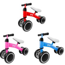 Bicicleta Andador 4 Rodas De Equilíbrio Infantil Até 20Kg - 1267