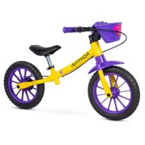 Bicicleta Aro 12 Balance de Equilíbrio sem Pedal Feminina Garden Fly - Nathor