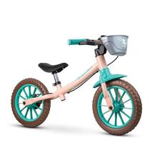 Bicicleta aro 12 equilibrio - LOVE MARROM