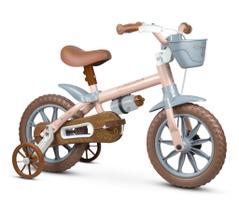 Bicicleta Aro 12 Infantil Antonella Baby Suporta Até 21kg Nathor
