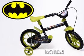 Bicicleta Aro 12 Infantil Masculina Preto - Personagem