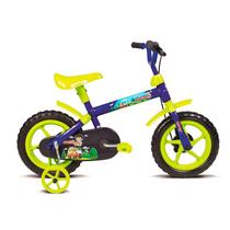 Bicicleta Aro 12 Jack Azul com Verde Limão - 10445 - Verden